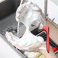 Stainless Steel Cleaning Scrubber with Long Handle