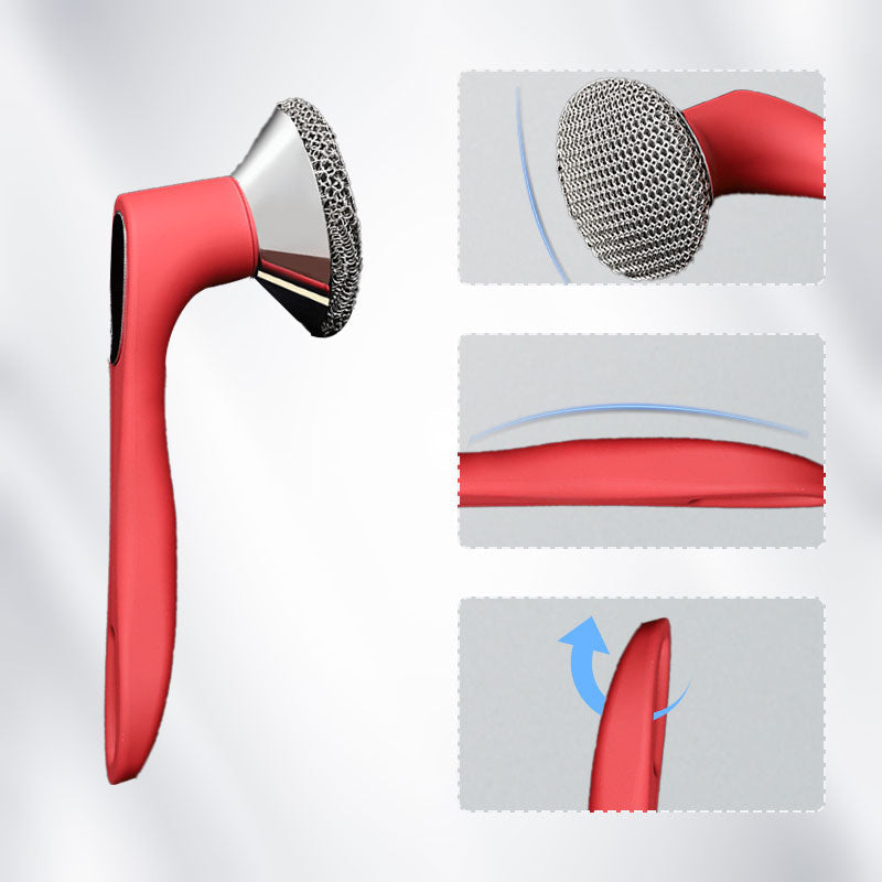 Stainless Steel Cleaning Scrubber with Long Handle