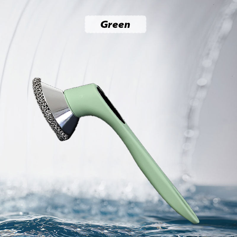 Stainless Steel Cleaning Scrubber with Long Handle