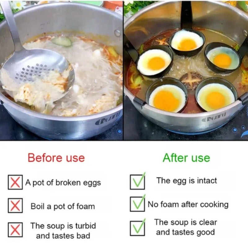 🎉 2026 Sale — Over 29,000 Sold!💥Hanging Ear Poached Egg Molds