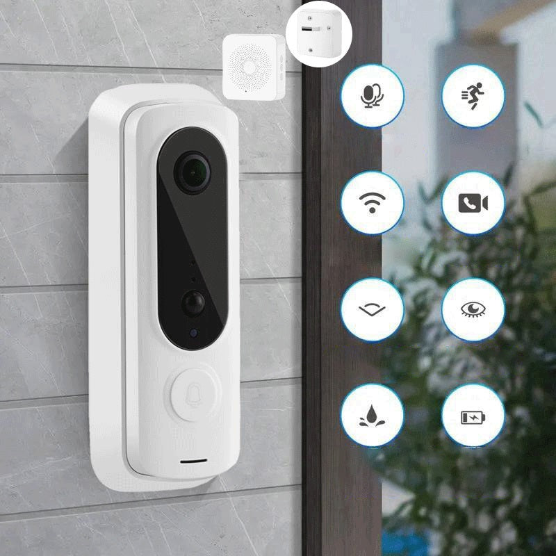 1080P Wireless Video Doorbell with Chime
