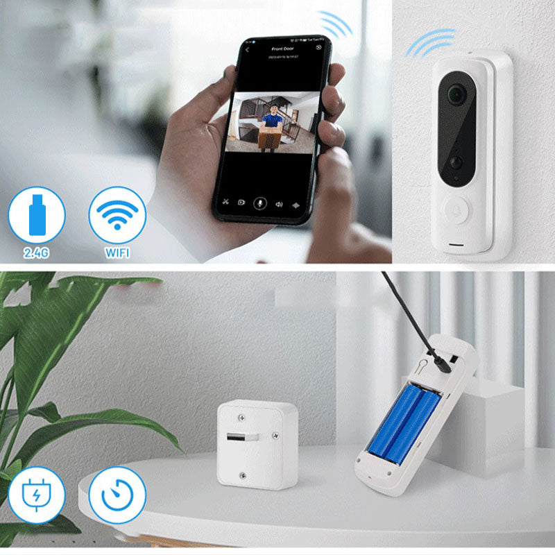 1080P Wireless Video Doorbell with Chime