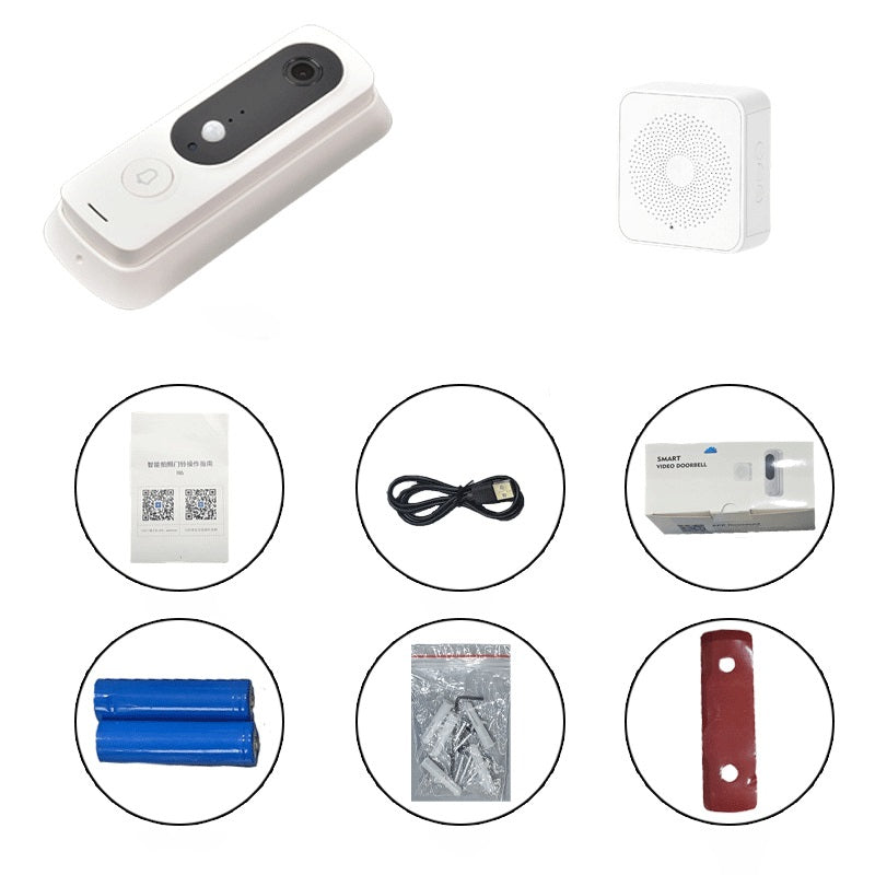 1080P Wireless Video Doorbell with Chime