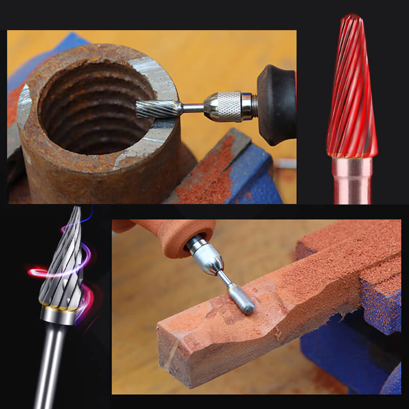 🔩 Precision Power: Tungsten Steel Grinding head for Artisans!