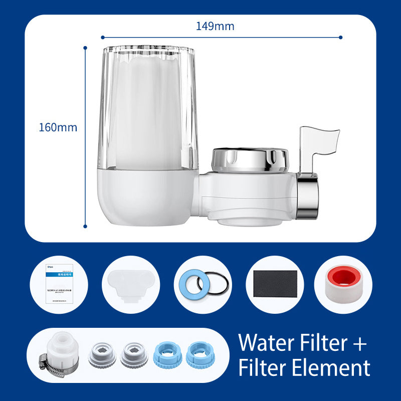 🚰 Smart Faucet-Mount Filter - Crystal Water On Tap Instantly! 💦