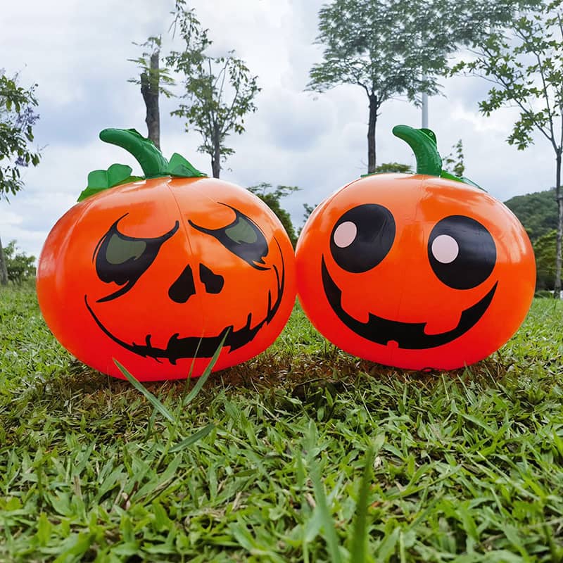 Spooky Halloween Inflatable Pumpkin Decoration