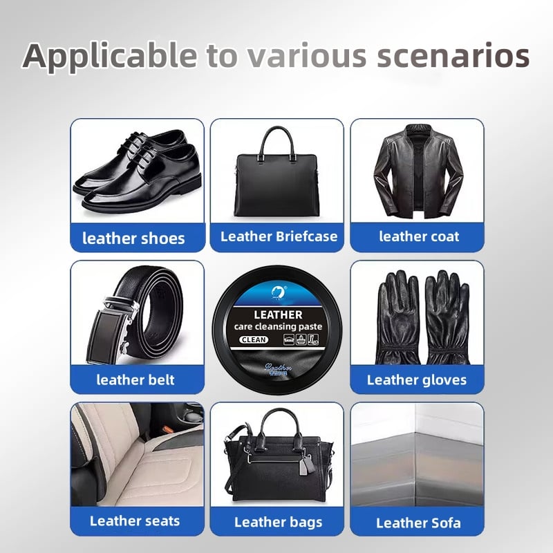 🔥Hot Sale🔥 Leader cleaning and care cream &Cleaning paste for leather care