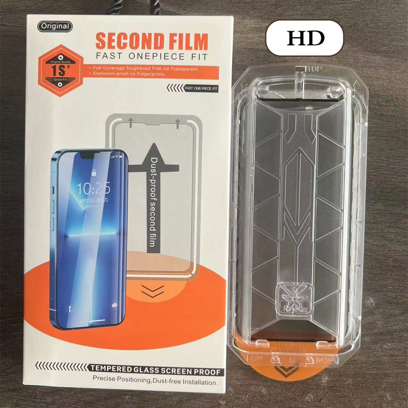 💥Hot Sale - BUY 1 GET 1 FREE💥 Shock-Resistant Dust-Proof Anti-Fingerprint Screen Protector Set