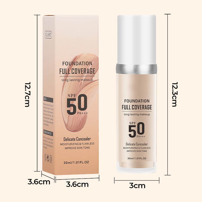 🎁Christmas Hot Sale💕 Long-Lasting Flawless Coverage Moisturizing Natural Makeup Cream