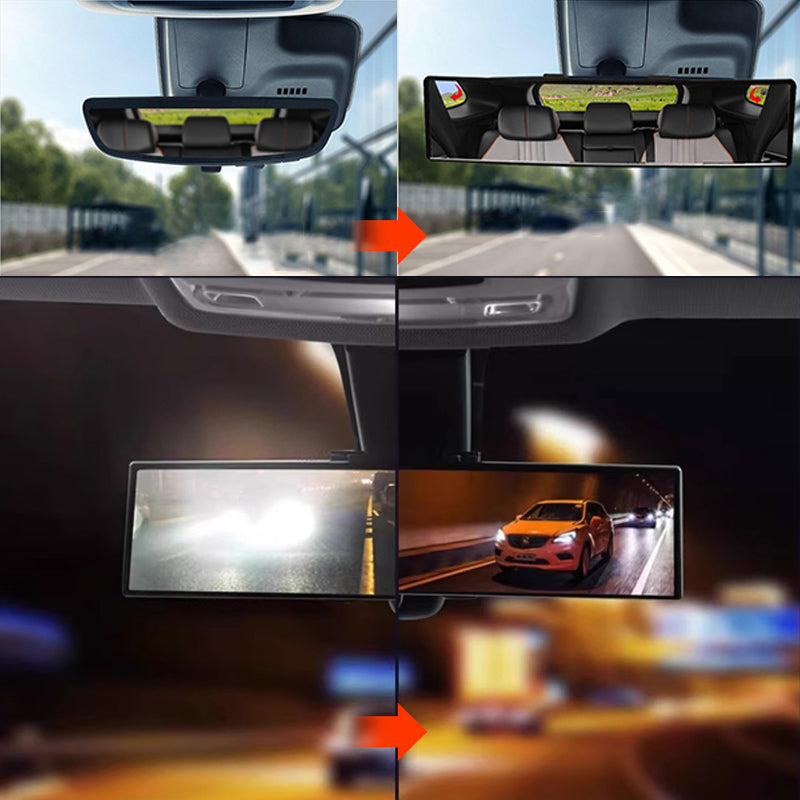 🚗 LIMITED-TIME 50% OFF! ✨ Wide Car Curved Rear View Mirror – Wide Angle, Easy Fit ✨