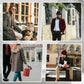 Best Gift- Men’s Fashionable Stand-collar Thickened Warm Leather Jacket