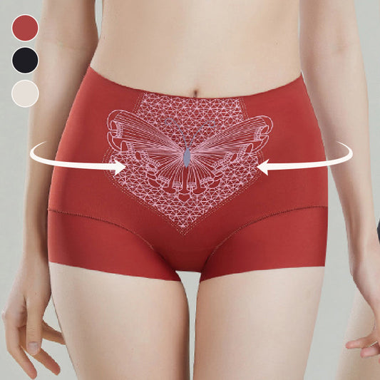 High-Waisted Anti-Roll Shaping Panties