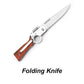 🔥Best-Selling Product🔥Outdoor Stainless Steel Portable Folding Knife🗡️