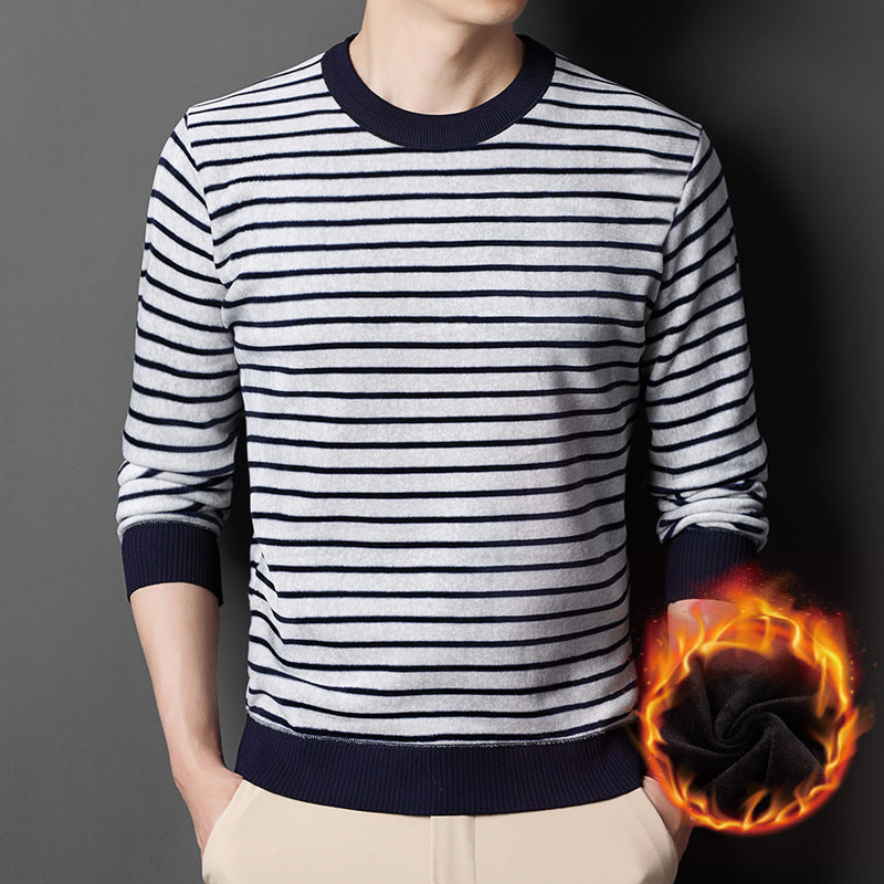 🔥60%OFF Christmas Sale🔥Men's Warm Striped Cozy Fashion Sweater - Buy 2 Get Free Shipping