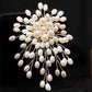 🎁2025 NEW! 🔥Women's High-end Exquisite Handmade Pearl Brooch