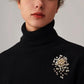 🎁2025 NEW! 🔥Women's High-end Exquisite Handmade Pearl Brooch