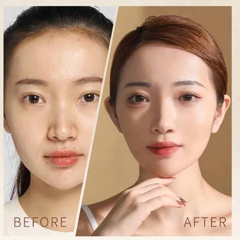 🔥Hot Sale🔥2-in-1 Double Layer Powder Foundation & Cushion Foundation