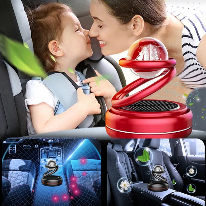 🎁Christmas Hot Sale🎄Solar Interplanetary Suspension Car Fragrance Air Freshener