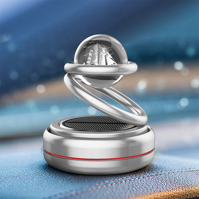 🎁Christmas Hot Sale🎄Solar Interplanetary Suspension Car Fragrance Air Freshener