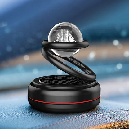 🎁Christmas Hot Sale🎄Solar Interplanetary Suspension Car Fragrance Air Freshener