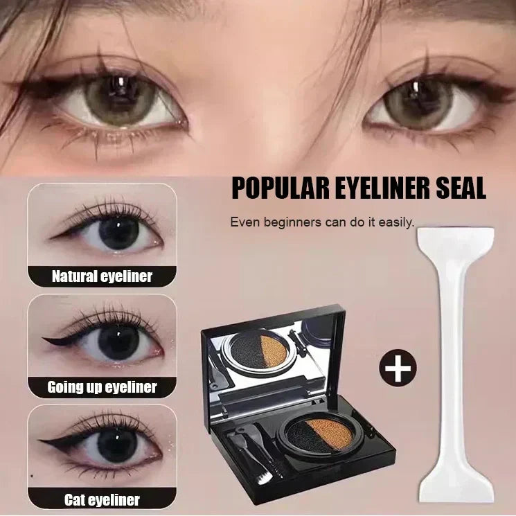 🎁Hot Sale🔥Eyebrow & Eyeliner Cream with Stamp