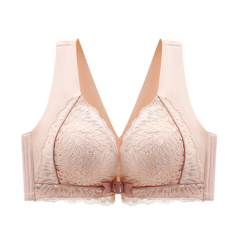 💕Women's Front-Clasp Lace Bra with Lift and Anti-Sagging Design💕