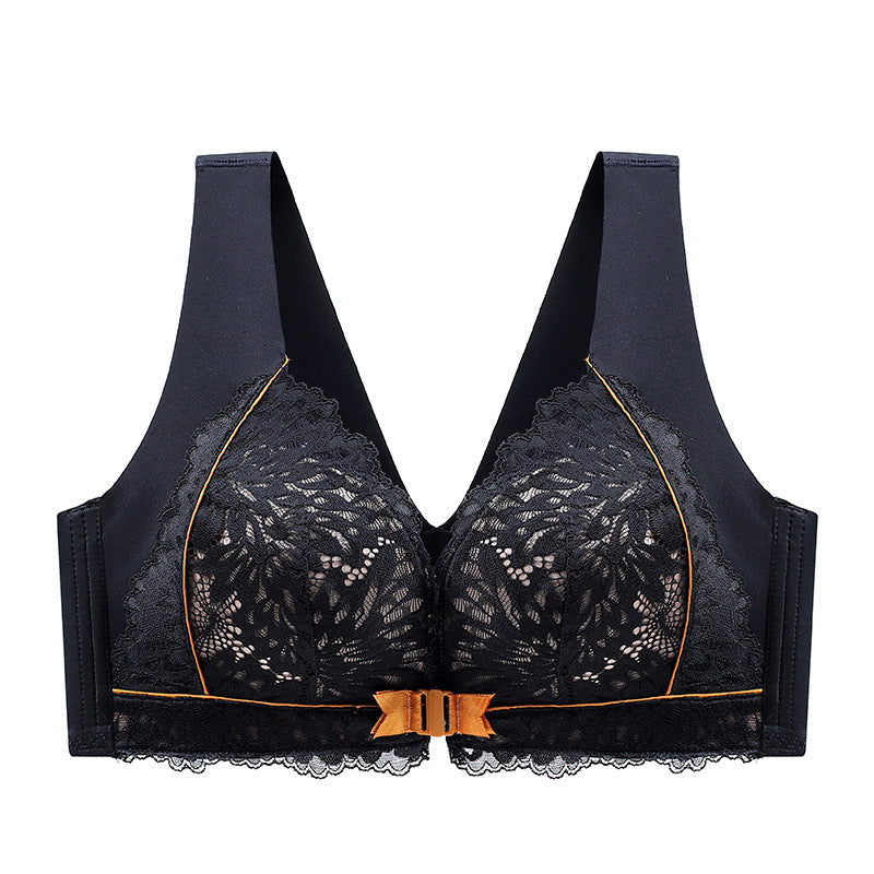 💕Women's Front-Clasp Lace Bra with Lift and Anti-Sagging Design💕