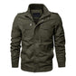😎Men's Military Stand Collar Zipper Jacket✈️Free Shipping✈️