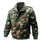 😎Men's Military Stand Collar Zipper Jacket✈️Free Shipping✈️
