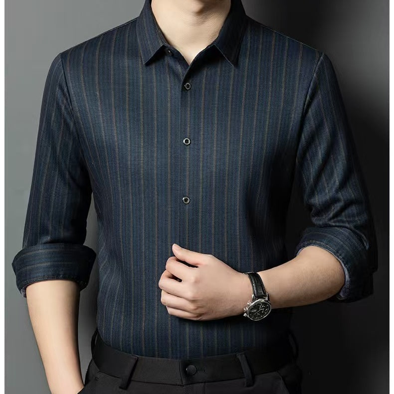 🔥NEW YEAR HOT SALE - 56% OFF🔥Men's Thermal Warm Button Down Shirt