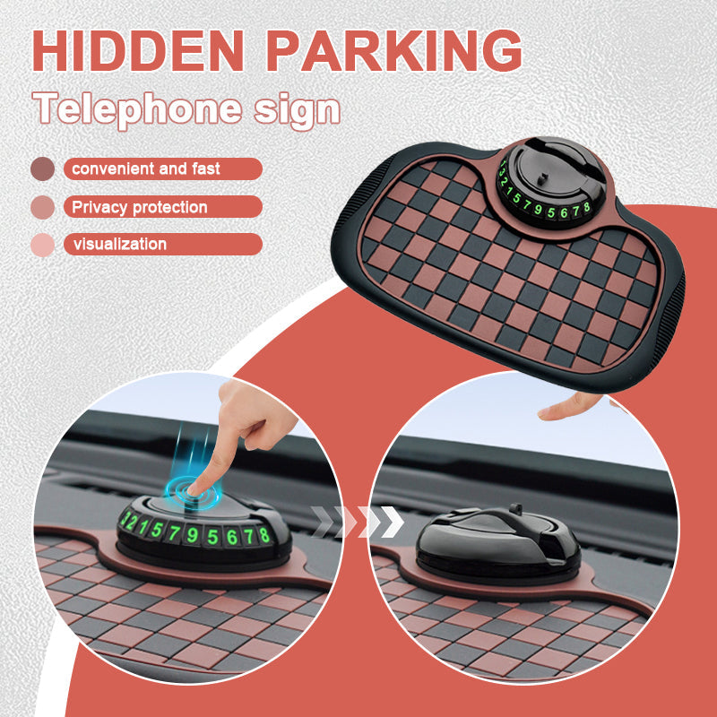 🔥HOT SALE🔥Multifunctional Auto Phone Holder Anti-Slip Dashboard Mat
