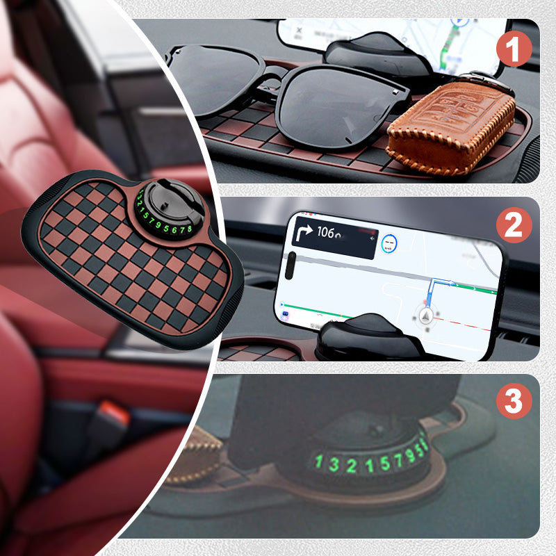 🔥HOT SALE🔥Multifunctional Auto Phone Holder Anti-Slip Dashboard Mat