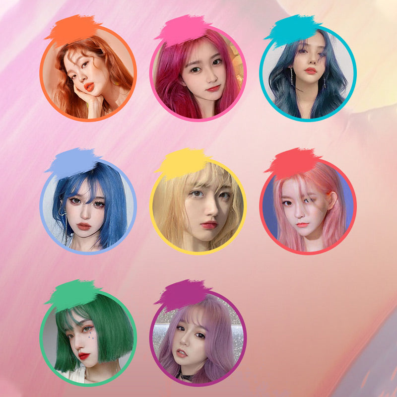 🔥Disposable Hair Color Powders with 8 Colors