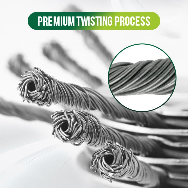 🌿 BUY 1, GET 1 FREE! 🔧Thread trimmer replacement head，Steel wire grass cutting head🌿