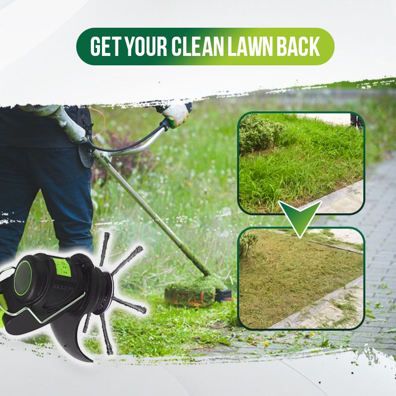 🌿 BUY 1, GET 1 FREE! 🔧Thread trimmer replacement head，Steel wire grass cutting head🌿
