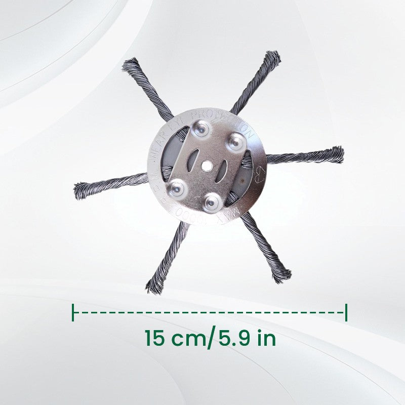 🌿 BUY 1, GET 1 FREE! 🔧Thread trimmer replacement head，Steel wire grass cutting head🌿