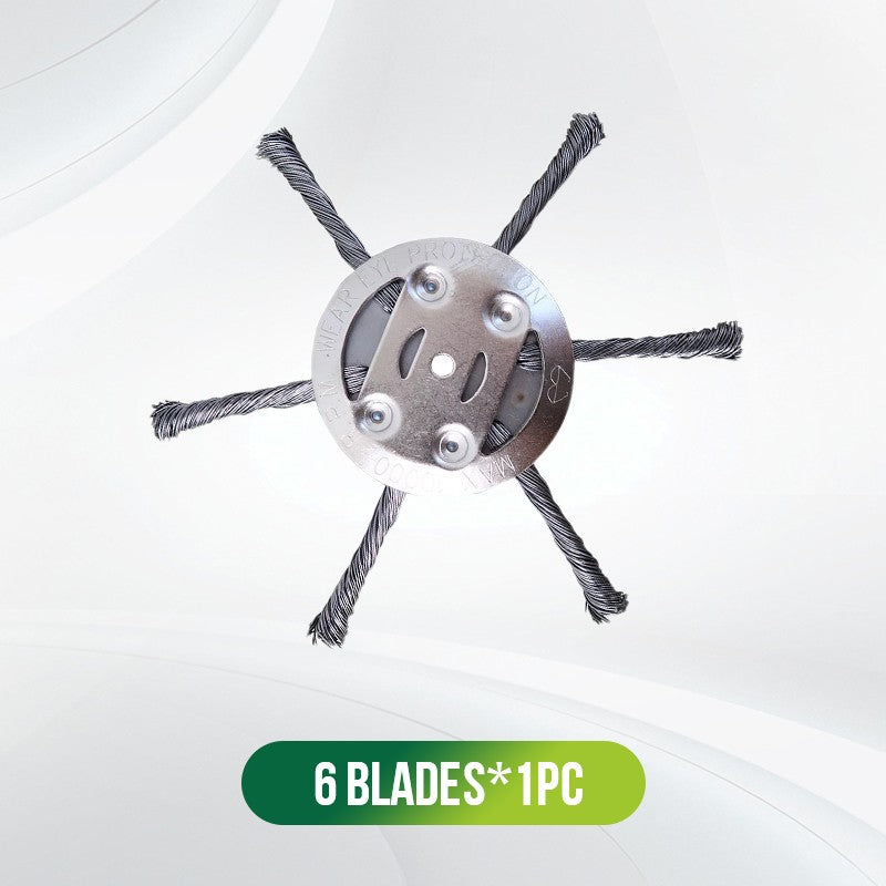 🌿 BUY 1, GET 1 FREE! 🔧Thread trimmer replacement head，Steel wire grass cutting head🌿