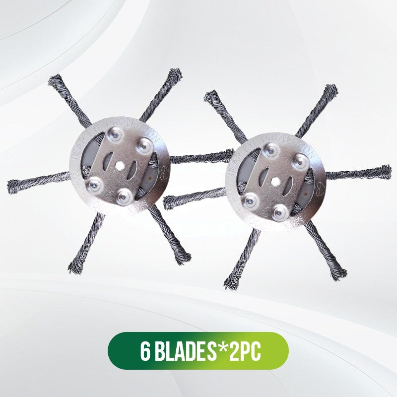 🌿 BUY 1, GET 1 FREE! 🔧Thread trimmer replacement head，Steel wire grass cutting head🌿