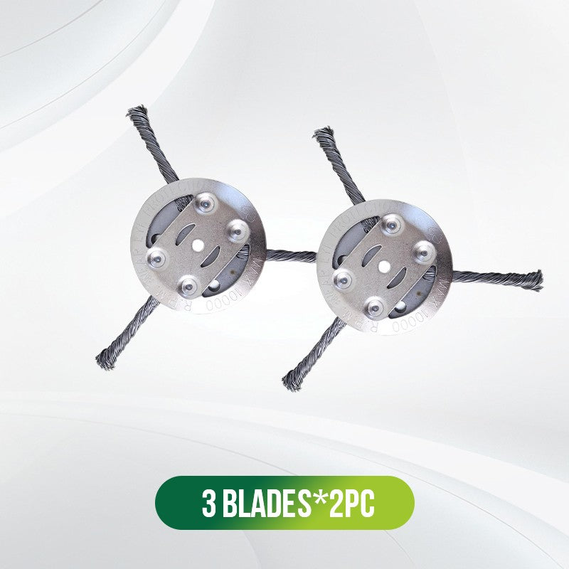 🌿 BUY 1, GET 1 FREE! 🔧Thread trimmer replacement head，Steel wire grass cutting head🌿