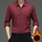 🔥Men's Business Casual Thickened Striped Top