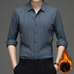 🔥Men's Business Casual Thickened Striped Top