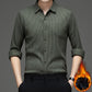 🔥Men's Business Casual Thickened Striped Top