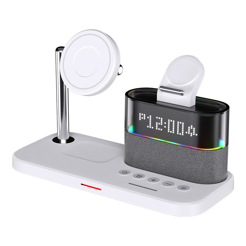 🔥2025 HOT SALE - 50% OFF🔥3-in-1 Wireless Charging Station with Alarm Clock