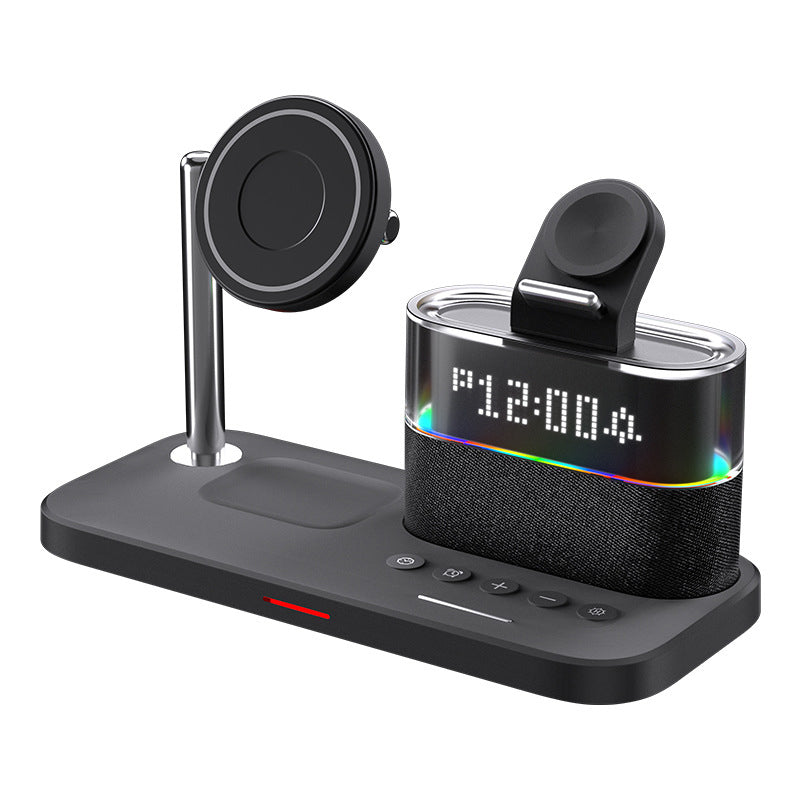 🔥2025 HOT SALE - 50% OFF🔥3-in-1 Wireless Charging Station with Alarm Clock
