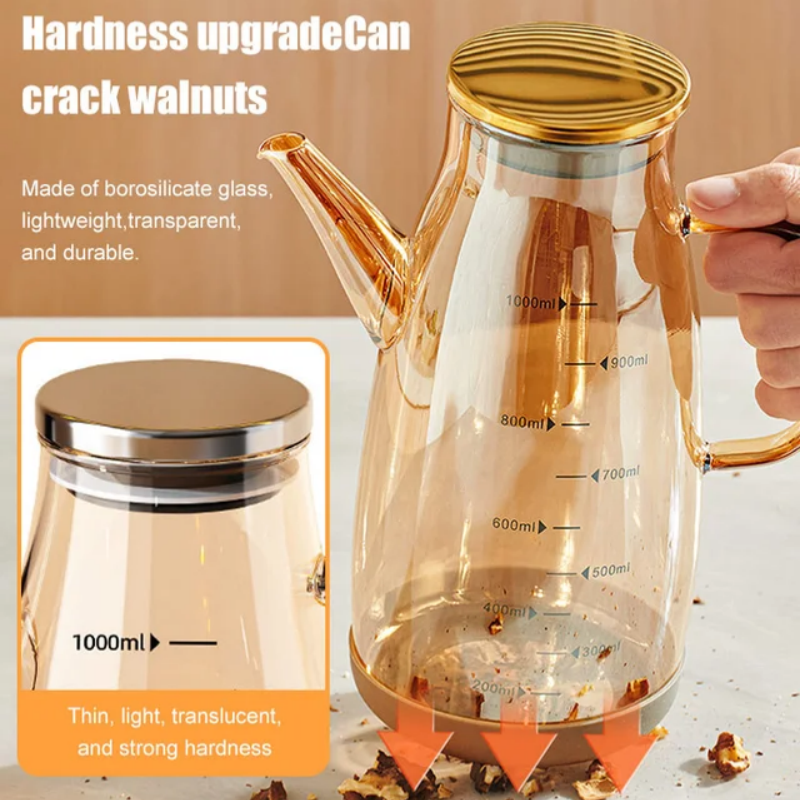 🔥Oil Dispenser Bottle with Drip Free Spout
