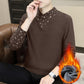 🔥HOT SALE -49% OFF🔥Men's Casual Warm Long Sleeve Faux Two-Piece Top
