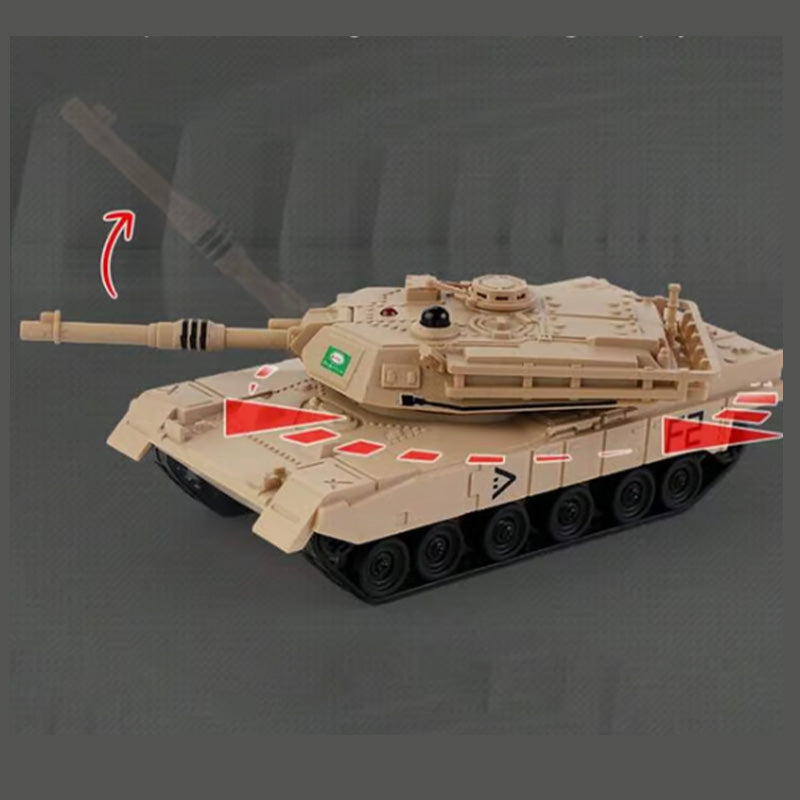 💥2025 HOT SALE😎360° Rotating Armored Car Toy with Lights