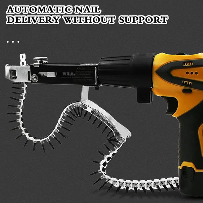 💯HOT SALE-50% OFF🔥Chain Nail Gun Adapter Automatic Drill Nailer