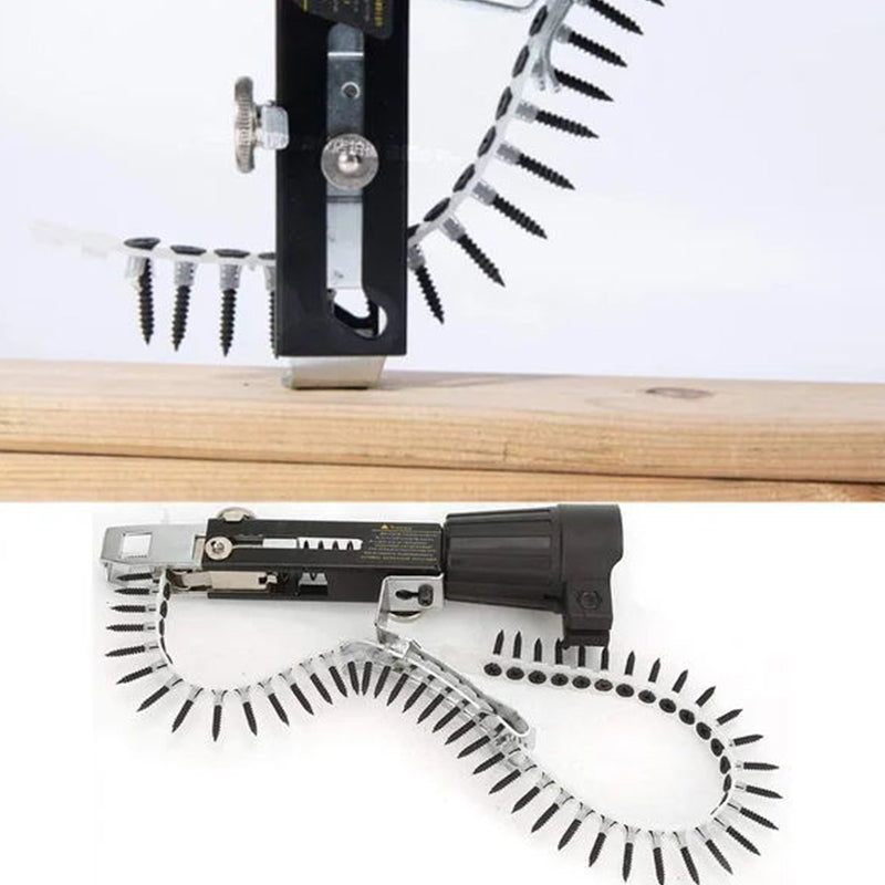 💯HOT SALE-50% OFF🔥Chain Nail Gun Adapter Automatic Drill Nailer