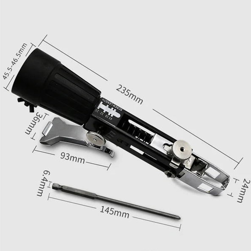 💯HOT SALE-50% OFF🔥Chain Nail Gun Adapter Automatic Drill Nailer
